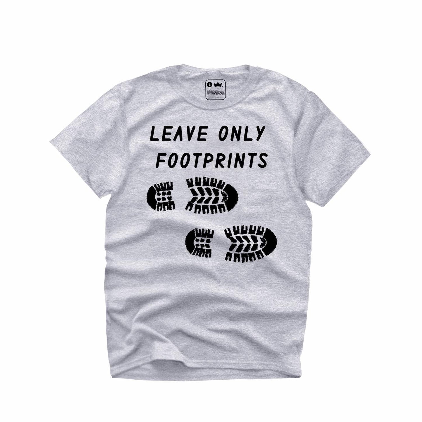 Leave Only Footprints Tee